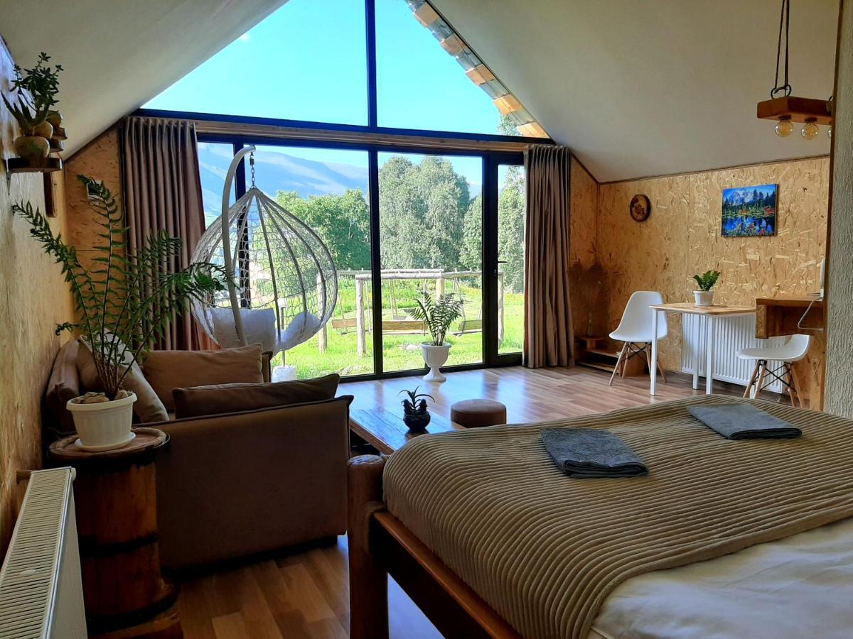 Kazbegi Cottages Qabarjina Luaran gambar