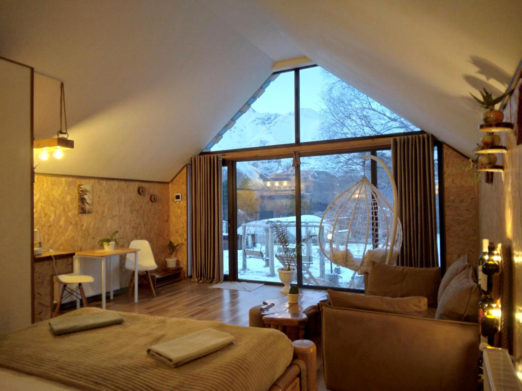Kazbegi Cottages Qabarjina Luaran gambar